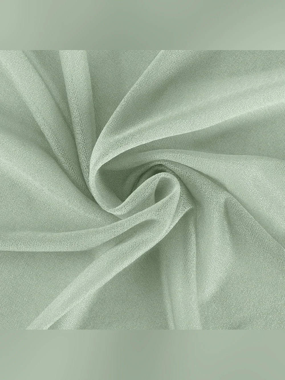 Sage Green Wedding / Party Arch Shimmery Draping Fabric, 29